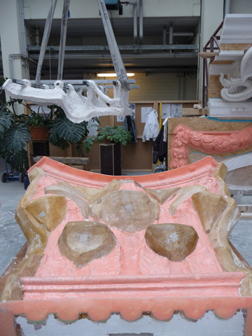 Schlossbauhütte 4 Kapitell