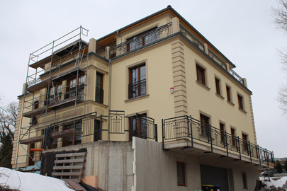 Fassadenneugestaltung Chemnitz