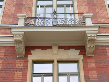 Natursteinbalkon Leipzig Nachher 